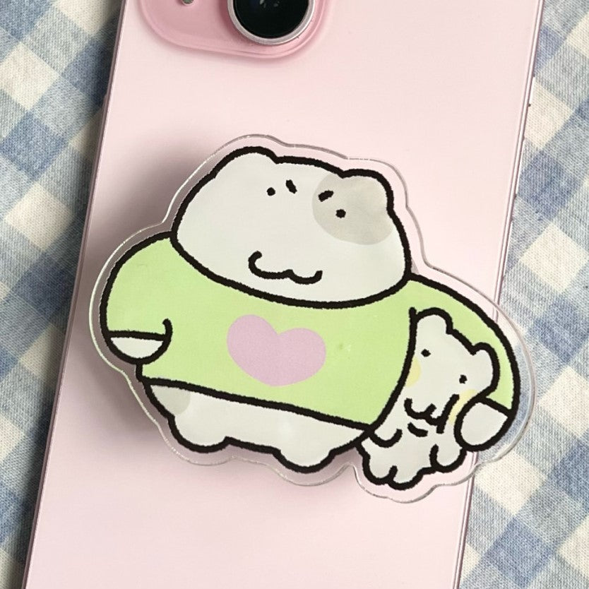 にゃんモンスマホグリップ【ぼくが守る!】