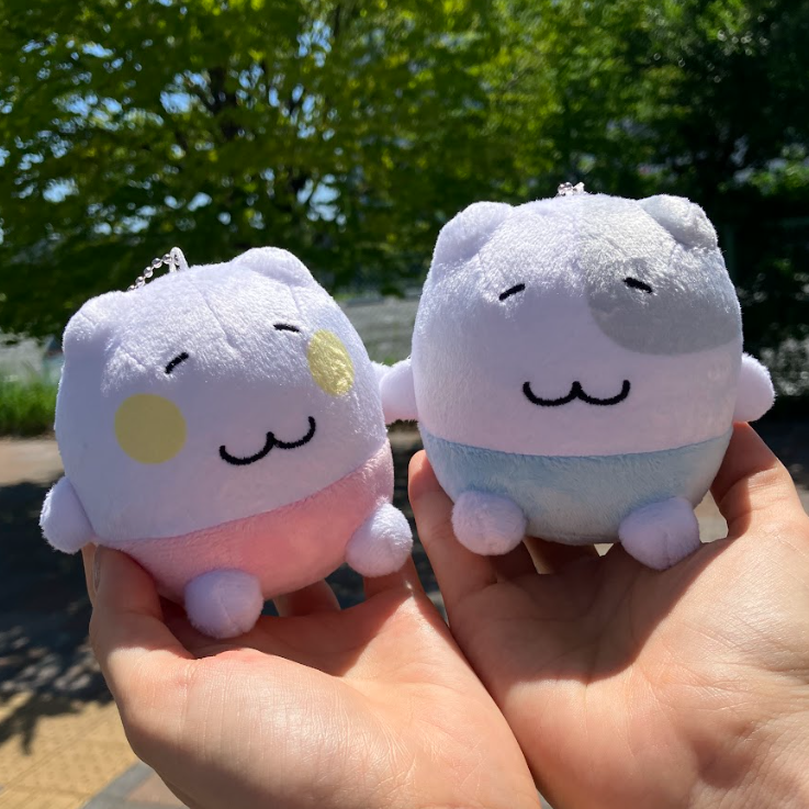 NEW<日本オリジナル商品>にゃんモン キーリングSET