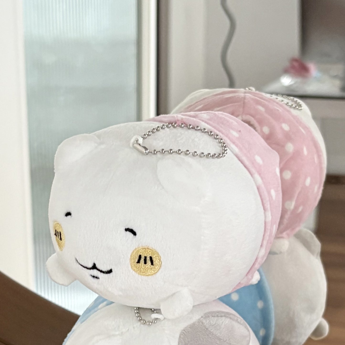 【韓国版受注予約】にゃんにゃん キーリング