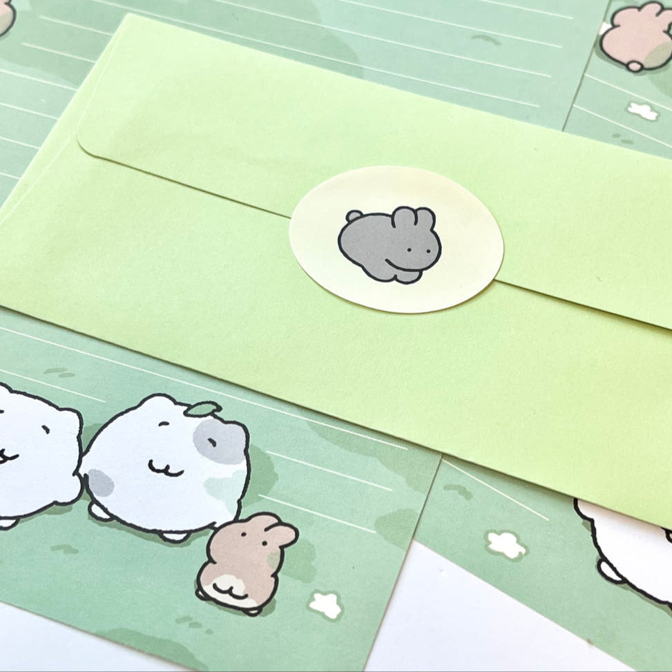 にゃんモン手紙セット【きみと見る空】