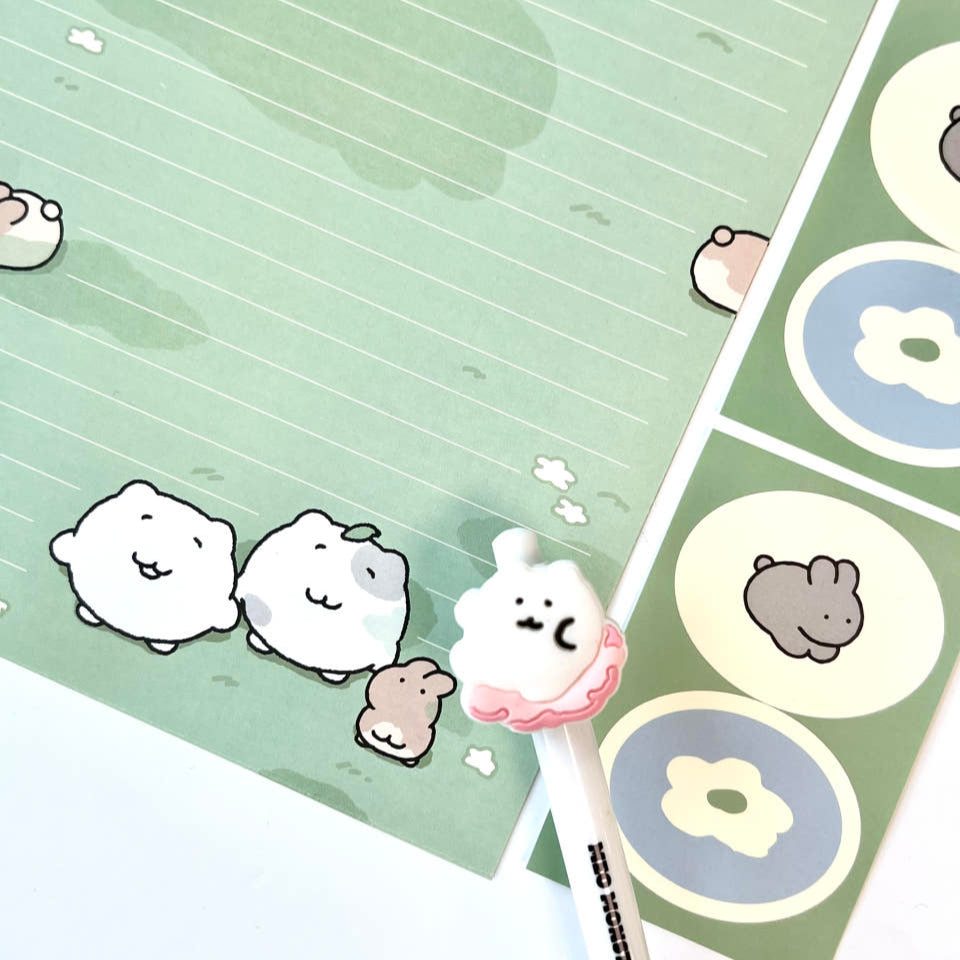 にゃんモン手紙セット【きみと見る空】