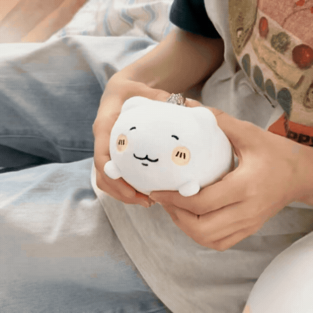 【韓国版受注予約】にゃんにゃん キーリング
