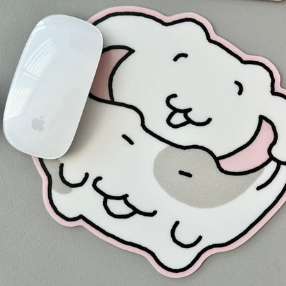 にゃんモン　もっちもっちモンのほっぺたマウスパッド