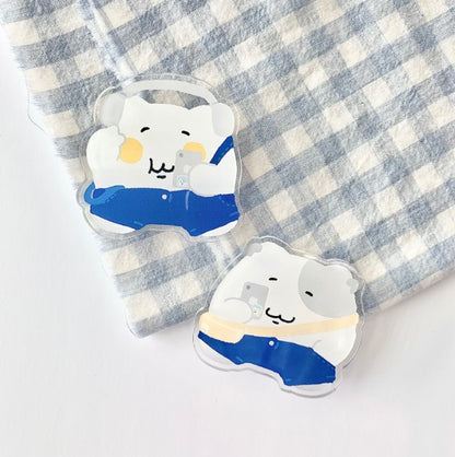 にゃんモンスマホグリップ【お揃いにゃんモン（2種）】
