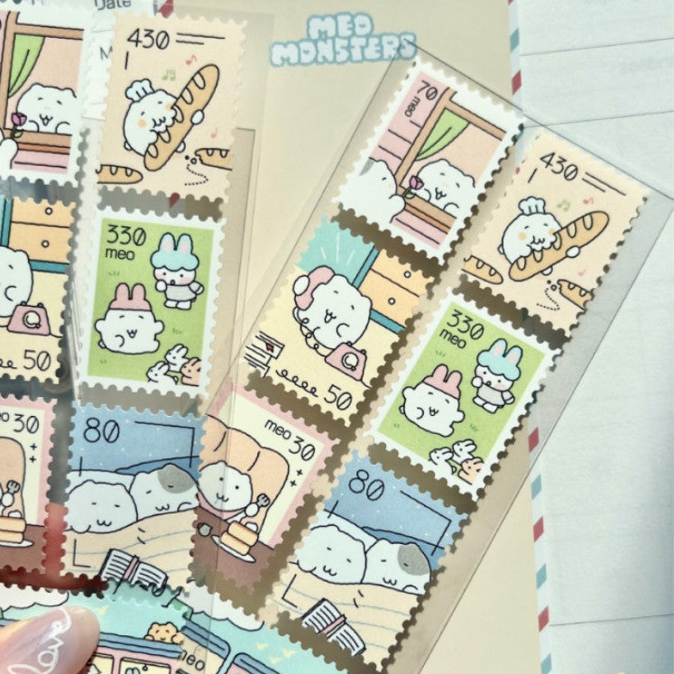 にゃんモンステッカー【きみに送る気持ち】
