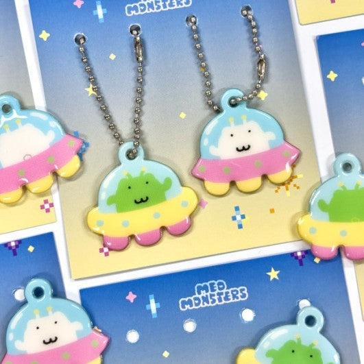 にゃんモンキーホルダー【宇宙からきたよ】