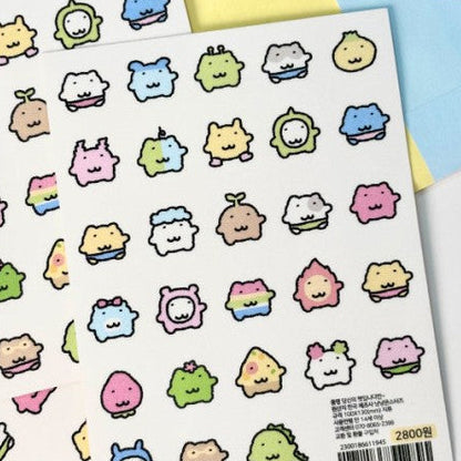 にゃんモンステッカー【あなたのペット①】