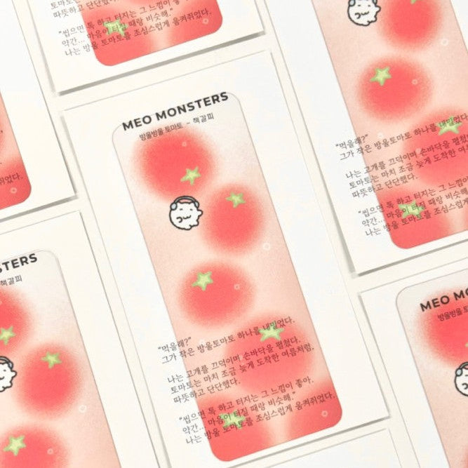 ブックしおり【プチプチトマト🍅】