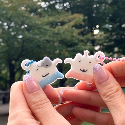 にゃんモンキーホルダー【ラブラブにゃんモン♡】