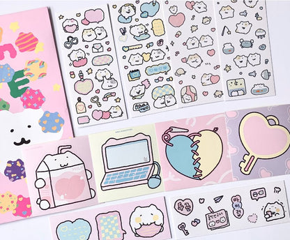 にゃんモンステッカーパック【 にゃんモンワールド10種セット】