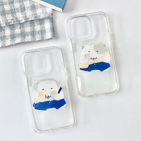にゃんモンスマホグリップ【お揃いにゃんモン（2種）】