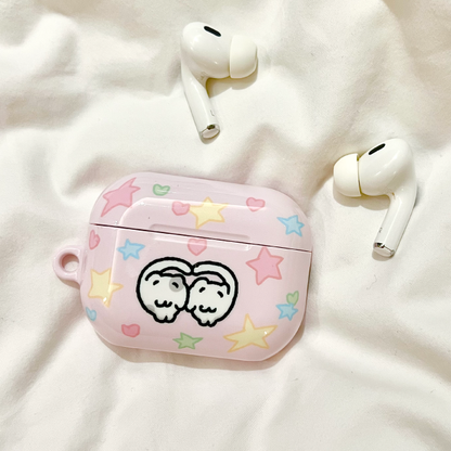 にゃんモン　らぶらぶAirPods Pro 2ハードケース