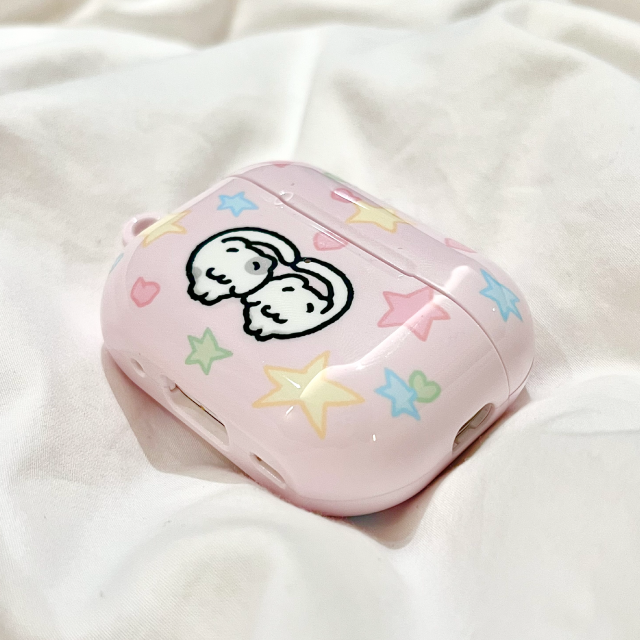にゃんモン　らぶらぶAirPods Pro 2ハードケース