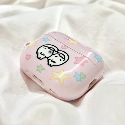 にゃんモン　らぶらぶAirPods Pro 2ハードケース