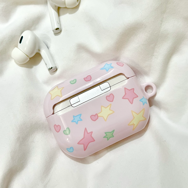 にゃんモン　らぶらぶAirPods Pro 2ハードケース
