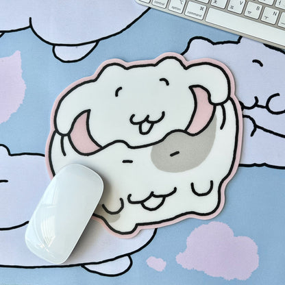 にゃんモン　もっちもっちモンのほっぺたマウスパッド
