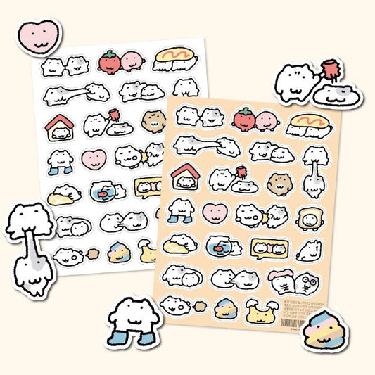 にゃんモンステッカー【みんな集まれmini②】