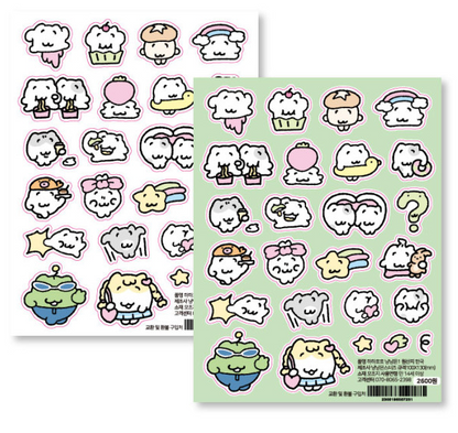 にゃんモンステッカー【にゃんモンと仲間①】