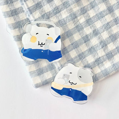 にゃんモンスマホグリップ【お揃いにゃんモン（2種）】