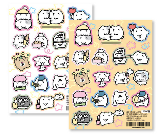 にゃんモンステッカー【にゃんモンと仲間②】